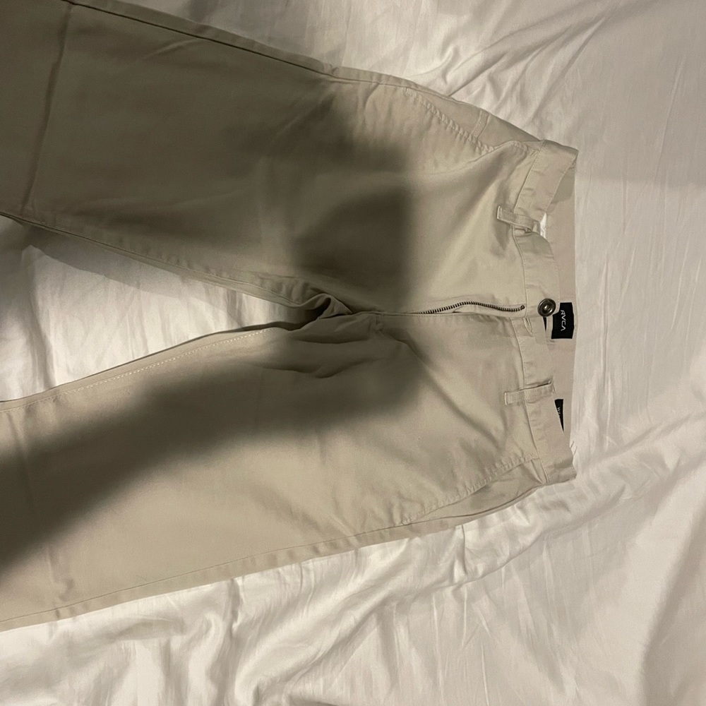 RVCA Men’s/Boy’s Pants Khaki Weekend Stretch Size 30